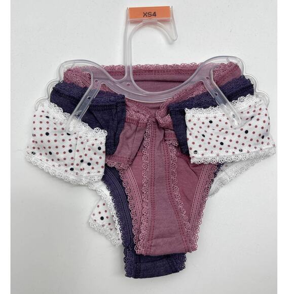 Secret Treasures Womens 3 Pack Thong Underwear Panties New Size XS 4 - Picture 2 of 8